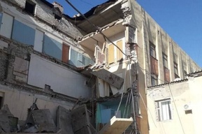 В Саратовской области обрушилось здание районной администрации, построенное менее 50 лет назад
